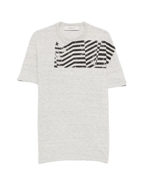 Golden Goose journey unisex t-shirt regular grigia Golden Goose | GUP01220P00252360255